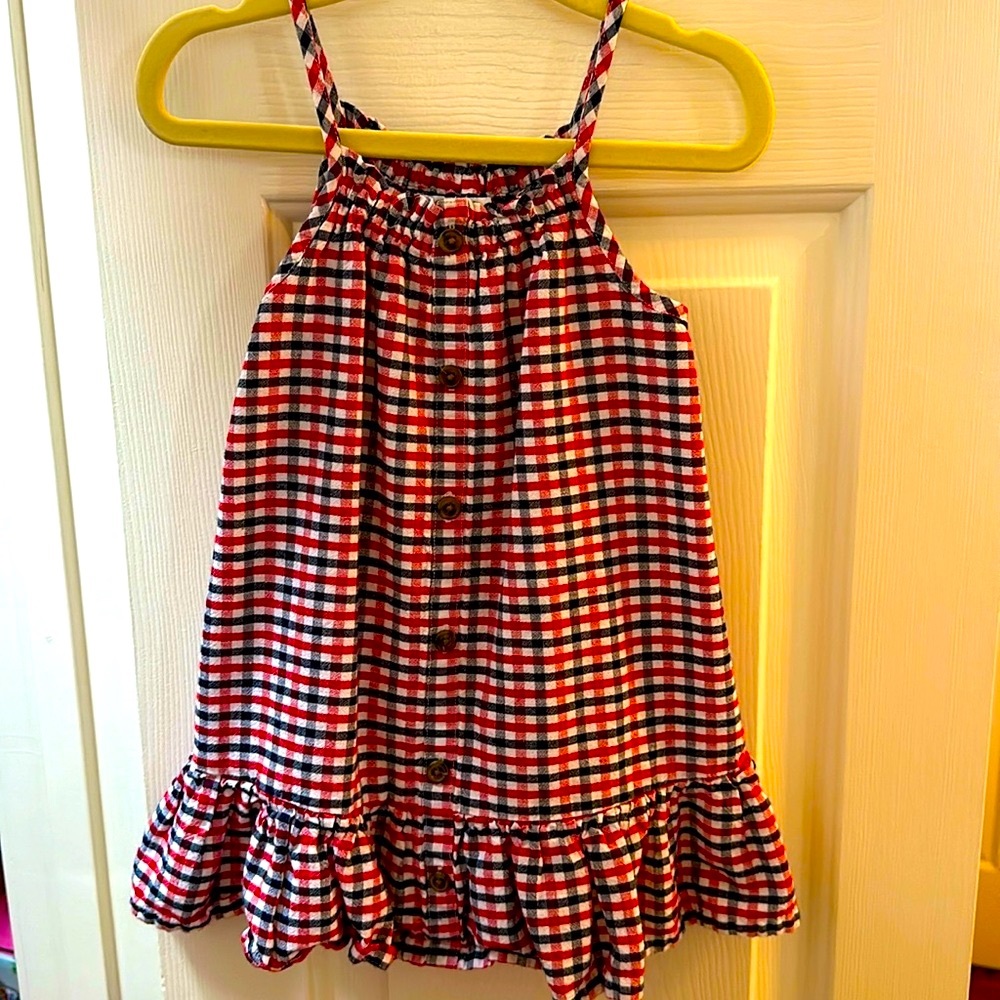 Gingham Dress, 18-24 months